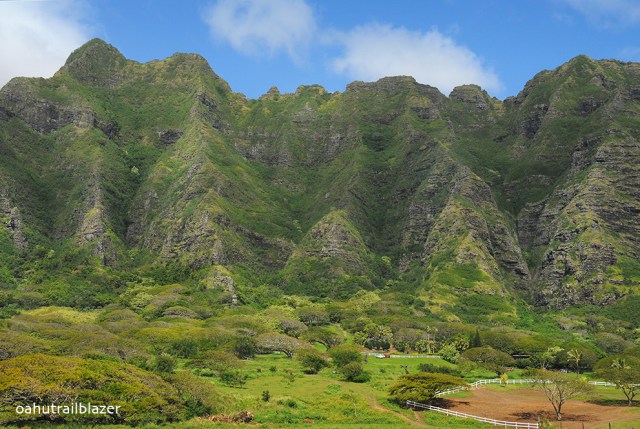 kualau mountains oahu hawaii